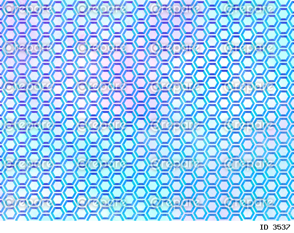 六角形　幾何学　背景素材　背景　壁紙　パターン　抽象的　模様　青