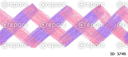 ピンクと紫のクロス模様の横長の帯のシームレス背景模様