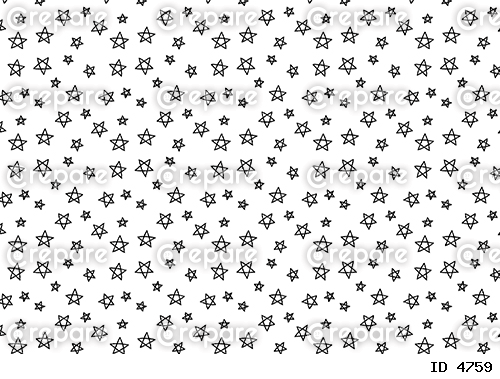 星が散りばめられた白黒イラスト【背景・壁紙】