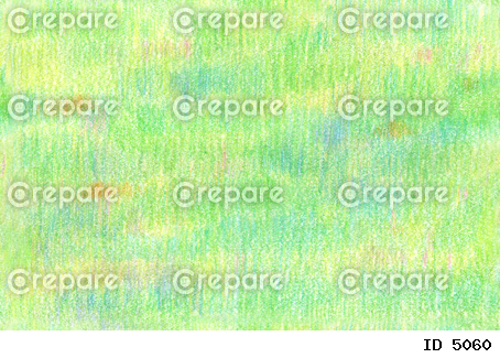 色鉛筆で描いたグリーンが爽やかな草原のシームレス背景テクスチャー