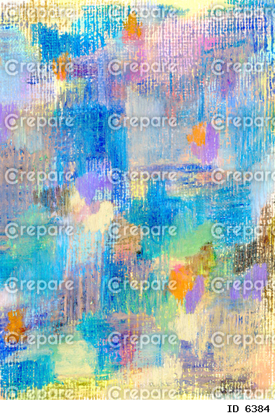 オイルパステル、クレヨンで描いたカラフルな色彩の背景アート素材
