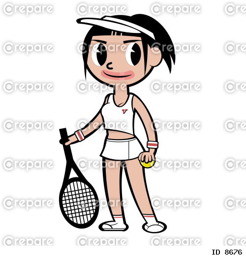 女性テニスプレイヤー2