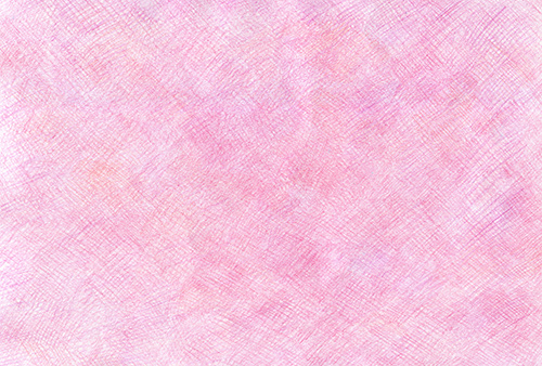 色鉛筆でピンク色に塗った背景素材 クリパレ