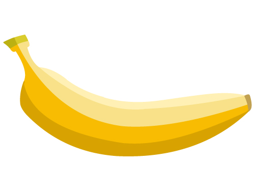 バナナのイラスト素材 クリパレ