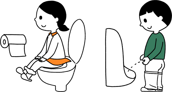 トイレトレーニングのイラスト素材 クリパレ